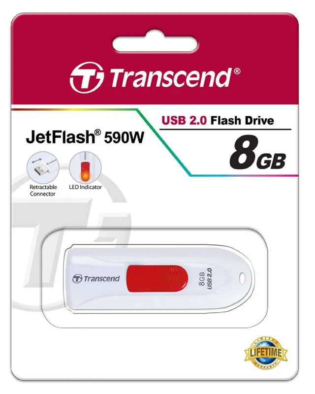 Флеш Диск Transcend 8Gb Je...