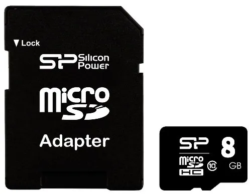 Флеш карта microSDHC 8Gb C...