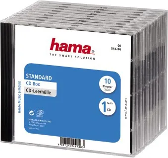 Коробка Hama на 1CD/DVD H-...