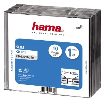 Коробка Hama на 1CD/DVD H-...