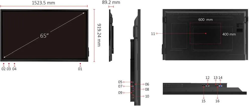 Панель ViewSonic 65