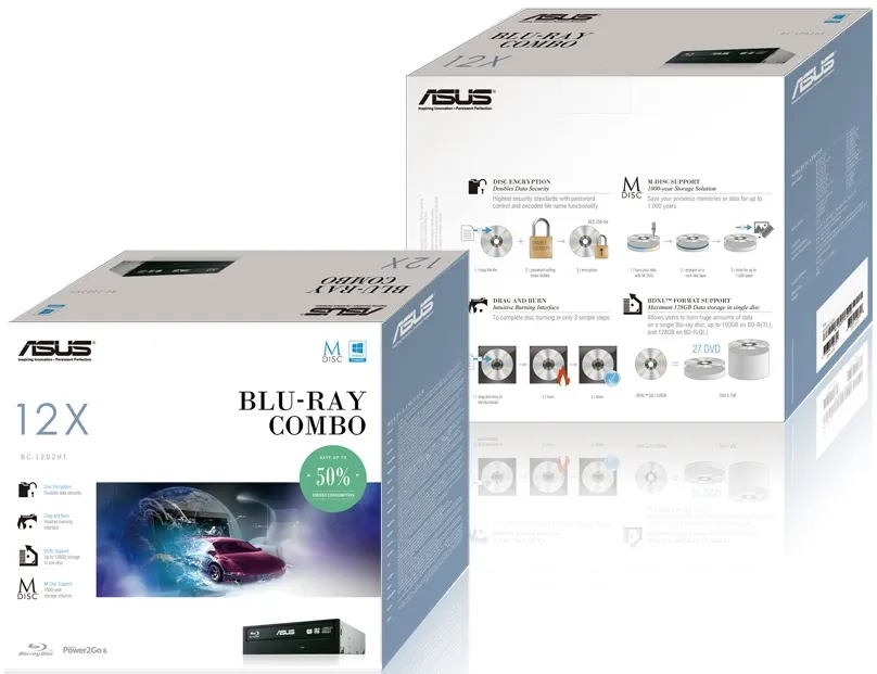 Привод Blu-Ray Asus BC-12D...