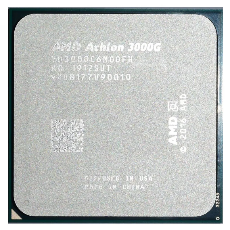 Процессор AMD Athlon 3000G...