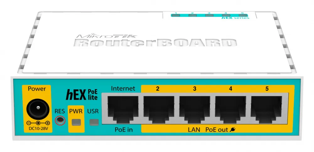 Роутер MikroTik hEX PoE li...