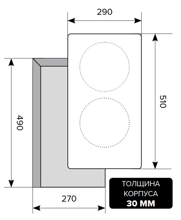 Варочная поверхность Lex E...